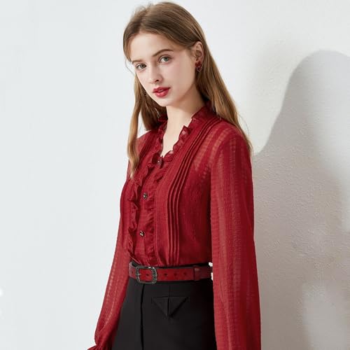 Image of Women's Fashion Classic Metal Buckle Leather Belt with Jeans Dress