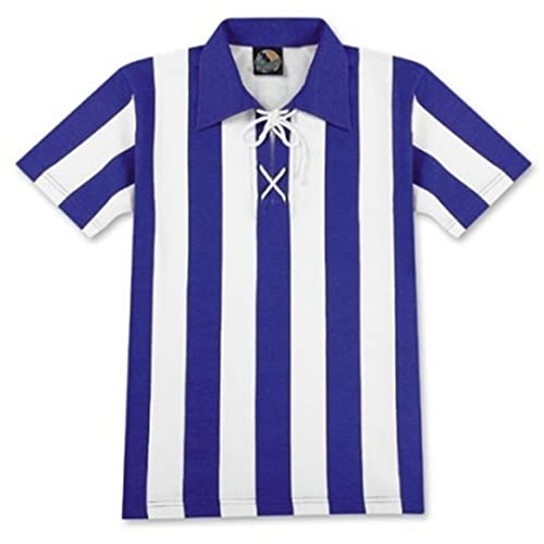 World of Football Traditionstrikot blau-weiß - XL