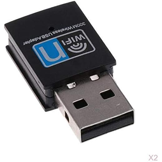 300Mbps USB WiFi Adapter 2Pcs