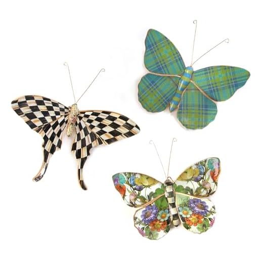 Butterflies Trio Wall Decor Set