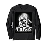 Rock Cat Playing Keyboard - Funny Piano Cat Shop