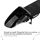 PSLER Motorrad Kotflügelschutzblech Hinten für Tmax 530 DX SX 2017-2019 TMAX 560 2020-2024 Hinterrad Spritzschutz Schutzblech Schmutzfänger Protektor Abdeckung Verkleidung Cowl(Schwarz Glänzend)