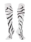 TCK Sports Krazisox Zebra Stripe Socks