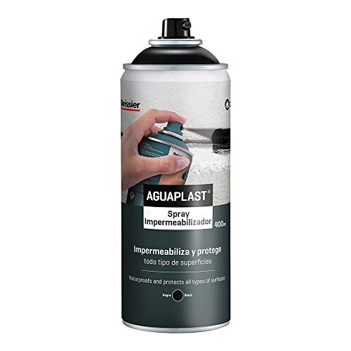 SPRAY IMPERMEABILIZADOR AGUAPLAST 400ML NEGRO