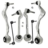 Front Lower Control Arm Suspension Kit 6pc compatible with BMW E90 325i 328i 330i 335i 335is 128i 135i 335d