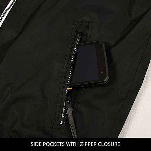 Image of MADHERO Mens Windbreaker Jacket Lightweight 90s Retro Wind Breakers