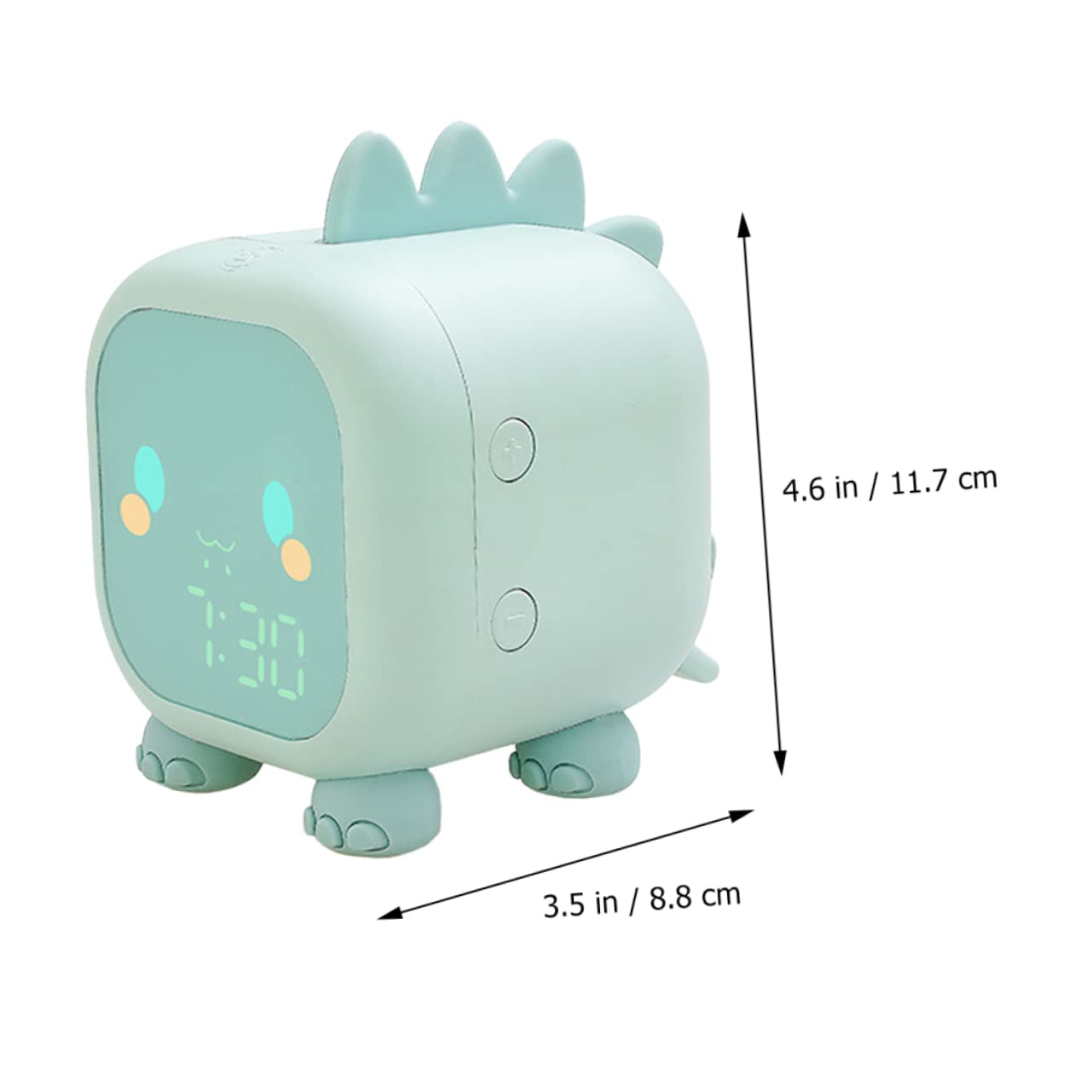 Alipis 2 Piezas Reloj Despertador Inteligente para Despertador con Radio smartwatch para smartwatch Reloj de Escritorio Digital LED Entrenador de sueño para Green