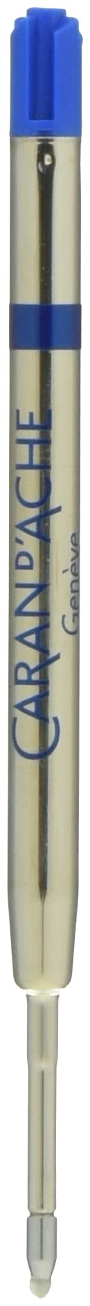 Caran d'Ache 8462.160 Cartridge Refill for 849 Rollerball Pens, 0.5 mm Fine Blue