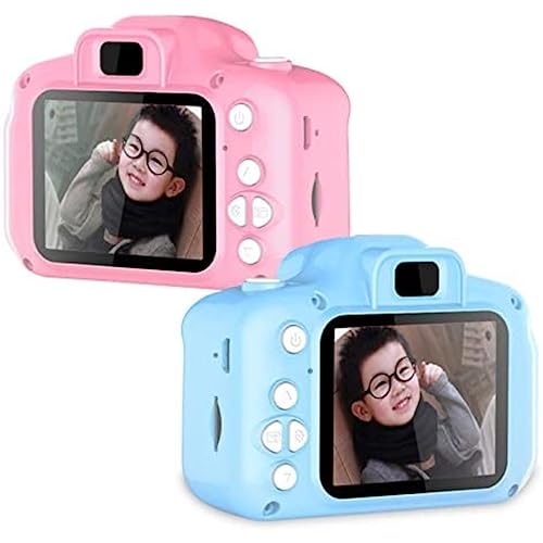 3-12 Year Old Girls and Boys' Children's Cameras Popular Birthday Gifts Children's Digital Cameras (Pink)2