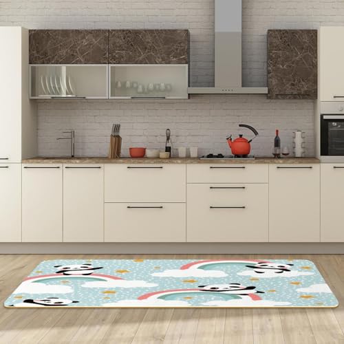 Tapis de cuisine antidérapant et absorbant Pamda lavable en machine