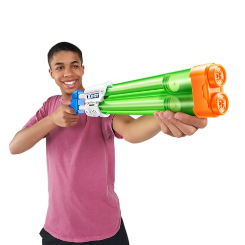 XSHOT Large Dual Stream Water Blaster by ZURU Dual Play Water Toy, Dual Stream Blaster, Big Water Toy for Children, Teen and Adults