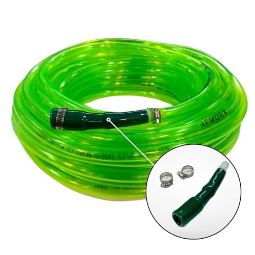 Image of ARMORX Water Hose Pipe (20 meter) - Flexible, Kink-Free, Leak-Proof Watering Pipe with Tap Connector - Ideal for Gardening, Car Washing, Pet Bathing, Outdoor Cleaning & Farming