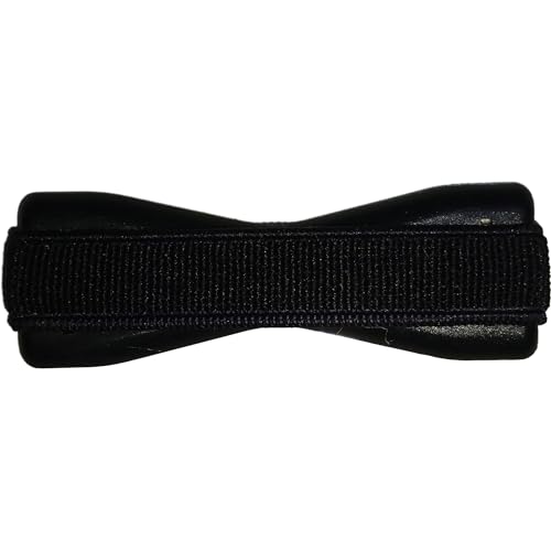 The Ultimate Finger Grip Phone for Effortless Control and Style Handle Grip Holder Rubber for Mobile Phones Black Elastic Band Grip Holder (Black)