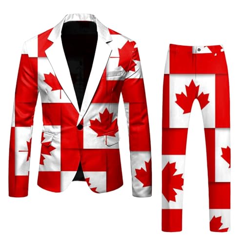 Tenue élégante de mariage et gala avec ce costume imprimé deux pièces