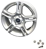 llantas ford fiesta 2006  Genuine Ford Parts - Llantas de aleación para Ford Fiesta (6,5J x 16\", 10 rayos, modelos a partir de 2008), 1 unidad