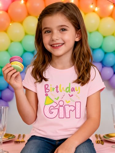 Image of Birthday Girls Shirt Kid It's Me Hi I'm The Birthday Girl It's Me 5-12Y