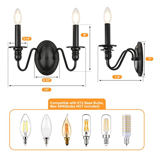 Kmaipem 00752 Farmhouse Wall Sconce 2 Pack thumb #1