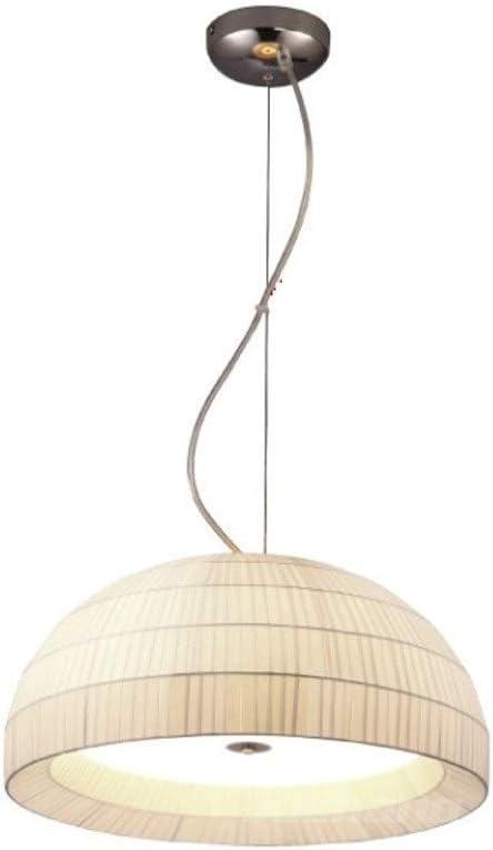 Mediterranean Bowl-Shaped Dome Lights Ceiling Lamp, Ceiling Spotlight, Nordic Iron Art Creative Island Fabric Chandelier, Living Room Bedroom Study D