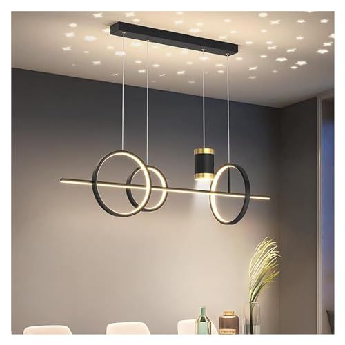 Suspension LED à intensité variable avec spots et lampe de projection d'étoile