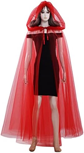 GRACEART Cape de vampire médiévale unisexe - Costume gothique avec capuche - Cape - Cape - Poncho, Longue - Noir, taille unique grande taille GRACEART Cape de vampire médiévale unisexe - Costume gothique avec capuche - Cape - Cape - Poncho, Longue - Noir, taille unique grande taille