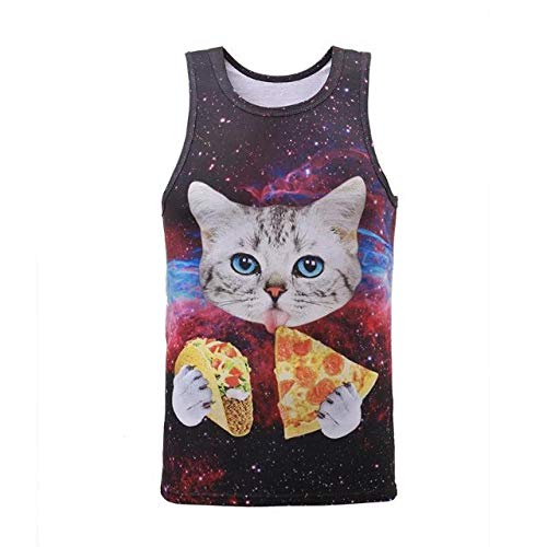 Preisvergleich Produktbild bayrick Herren FunktionsunterhemdMode 3D-Druck Herren Freizeitweste-K_XXXXL