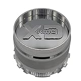 KMC XD Series Polished Silver Wheel Center Hub Cap Push-Thru for 6x5.5 6x139.7 XD229 Machete Crawl...