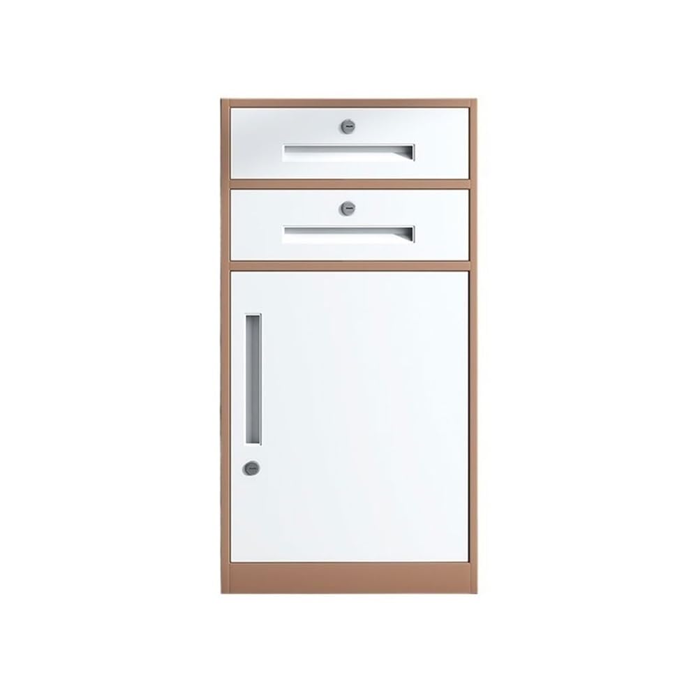 Aioneer Bruin File Cabinet Thickened Steel Office Storage Cabinet 85Cm Height Office Storage Cabinet Large Capacity Home File Cabinet Drawer Filing Cabinet