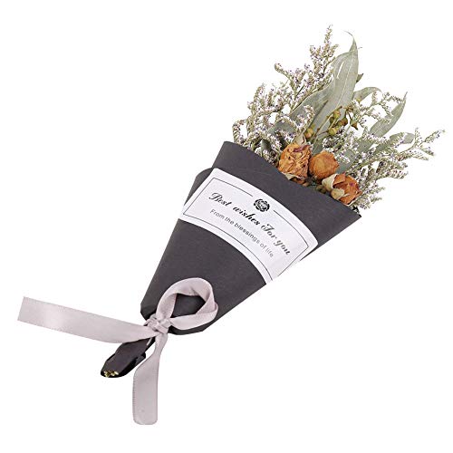 2PCS Mini Ramo de Flores Secas para Decoración miniatura 5