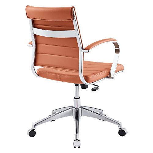 Modway Jive Office Chair, Mid Back, Terracotta #TOP5