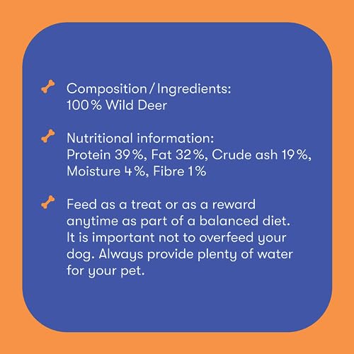Buddylicious 100% Natural Wild Deer Dog Treats, Multicolor - Image 4