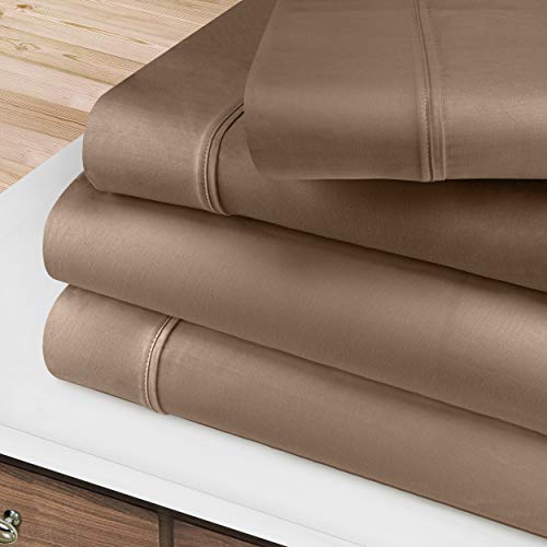 80% Off Discount Superior 400 Thread Count Solid 4-Piece Sheet Set, Olympic Queen, Taupe 80% Off Discount Superior 400 Thread Count Solid 4-Piece Sheet Set, Olympic Queen, Taupe