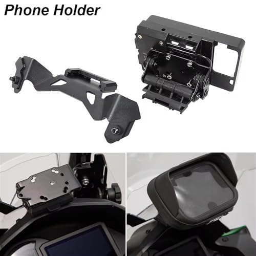 Support navigation GPS Kawasaki Versys 1000 pour éliminer les vibrations en moto - 2