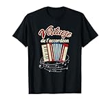 musique orgue accordeon Léger, Coupe classique, manche à double couture et ourlet à la base