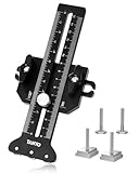 TANYO Thin Rip Jig Table Saw Jig Guide for Making Repetitive Narrow Strip, 3 Pulleys Thin Strip Cut for 3/8“ x 3/4” U Slot and 1/4“ x 3/8” T Slot, Woodworking Tool for Table Saw Band Saw Router Table