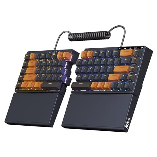 RK ROYAL KLUDGE RKS70 Split Gaming Keyboard