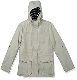 Tommy Hilfiger Women's Hampton Twill Nautical Anorak with Stripe Lining