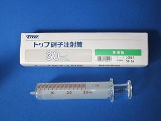 TOP注射器 玻璃制 30ML