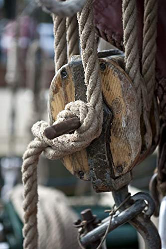 Home Comforts Sailor's Knot Block & Tackle Poster 20x30