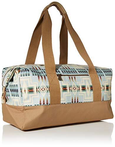 Pendleton Men's Canopy Canvas Weekender Duffel Bag, Harding Aqua, 1-SZ