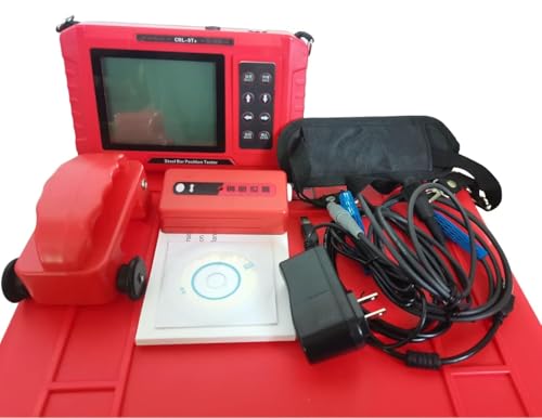 CNYST Rebar Scanner Concrete Rebar Locator Detector for Determining Position and Distribution of Steel Bar in The Concrete with Diameter Nominal Scale Range Ф6mm~Ф32mm First Range Range 6mm ~ 90mm