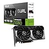 ASUS Dual GeForce RTX™ 5060 8GB GDDR7 OC Edition (PCIe 5.0, 8GB GDDR7, DLSS 4, HDMI 2.1b, DisplayPort 2.1b, diseño de 2.5 ranuras, diseño de ventilador de tecnología axial, tecnología 0dB y más)