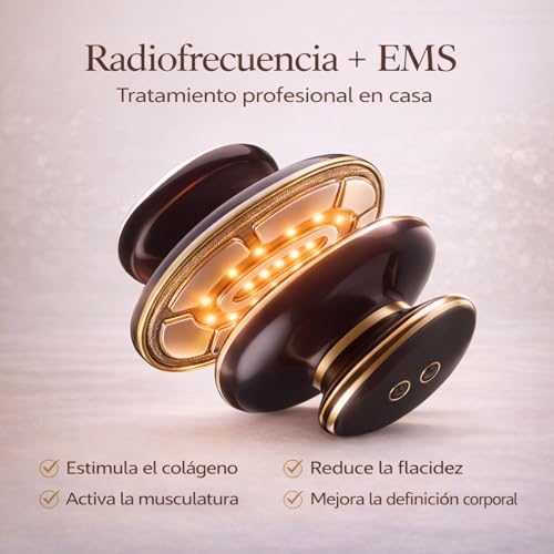 Radiofrecuencia Corporal y Masajeador Anticelulitico Reductor Potente 2026- EMS Electroestimulador Muscular - Luces LED - Tratamiento Anticelulitis y Flacidez para Abdomen,Brazos,Glúteos y Piernas - imagen 7