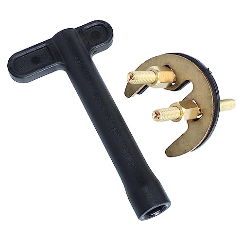1Set Faucet Horseshoe Piece Durable Fixing Tool for Double Washbasin Sink Installation Easy to Install Mounting Kit for Kitchen and Bathroom Faucets