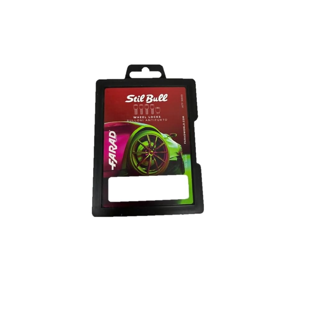 Pernos antirrobo para coche Still Bull para llantas de aleación compatible con Jeep Avenger desde 2023 en adelante (ZH4) perno para llanta de rueda Farad Kit de 4 pernos + 1 llave