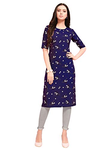 Image of Sanisa Women's Crepe Printed Kurta