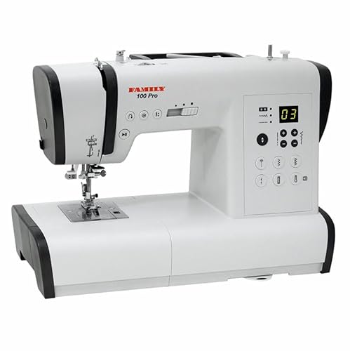 FAMILY 100 PRO|Computerized Easy-To-Use Sewing Machine with Top Loading Bobbin