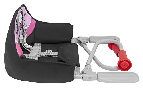 Cadeira de Refeição com Encaixe em Mesa Hello Kitty, Tutti Baby, Rosa/Preto
