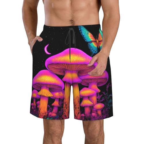 Relaxed Swim Trunks Big & Tall Board Shorts for Boys Mens, Quick Dry Sportwear