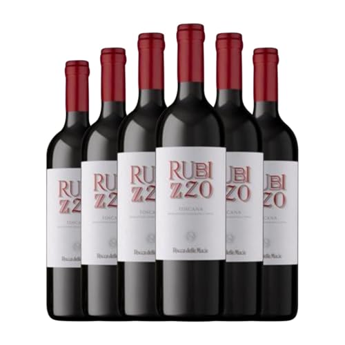 Rubizzo Toscana: Caja de 6 Botellas de Vino Tinto Premium 75 cl Rubizzo Toscana: Caja de 6 Botellas de Vino Tinto Premium 75 cl
