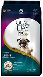 Ração Qualiday Prolife para Cães Raças Pequenas Light 2,5kg